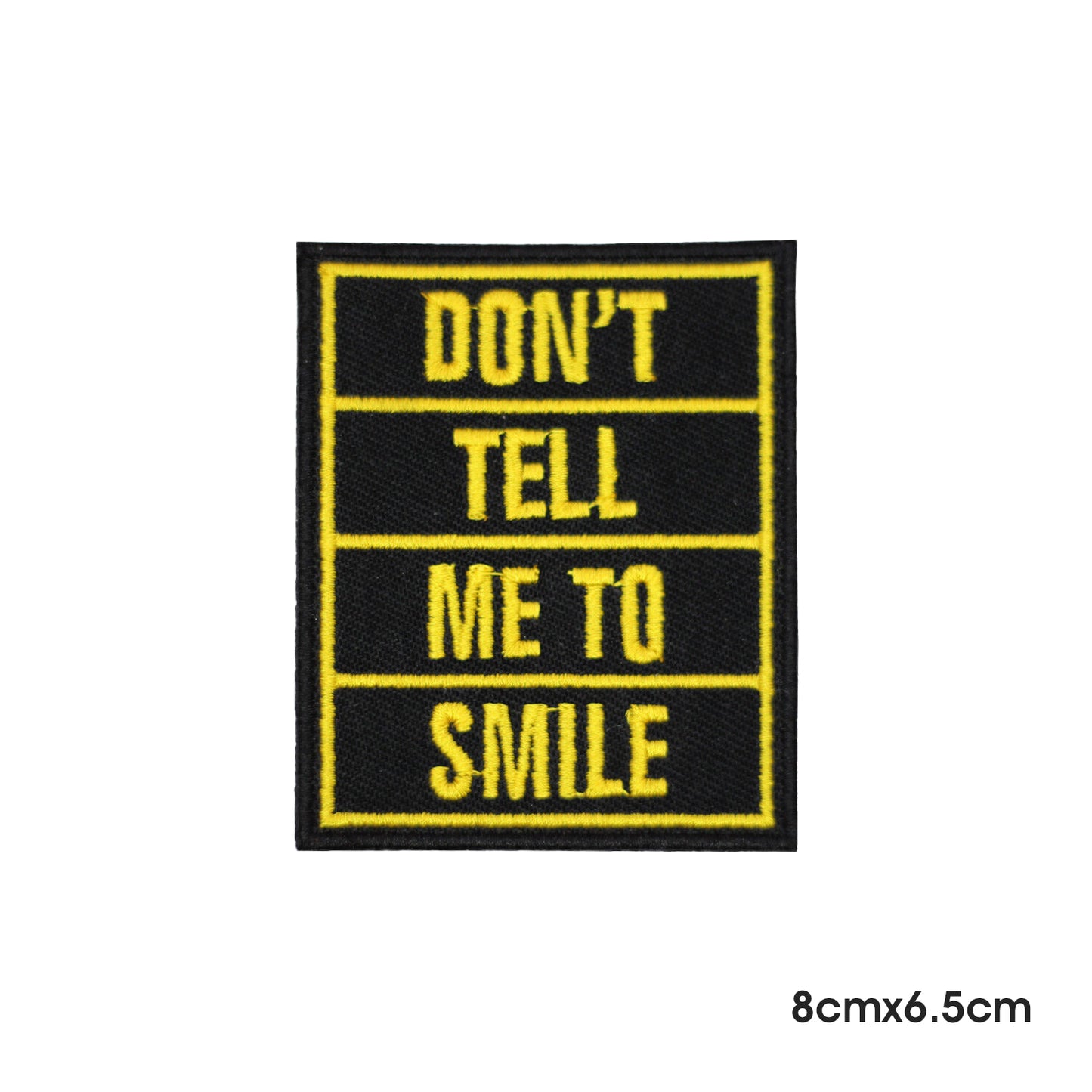 Ne me dis pas de sourire