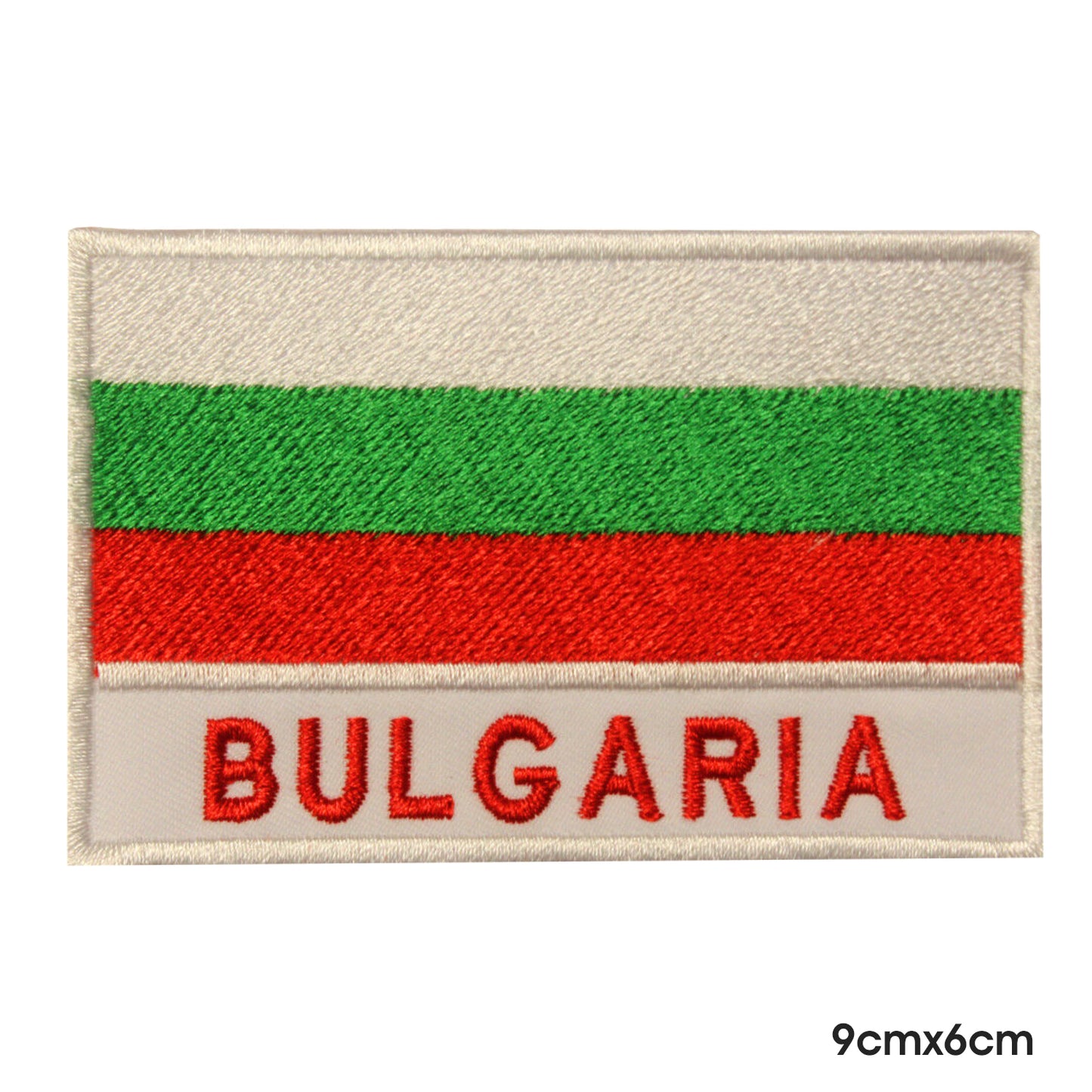 Bulgaria National Flag With Name