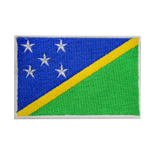 SOLOMON ISLAND Flag Patch Iron On Patch Sew On Patch Embroidered Patch National County Flag Patch