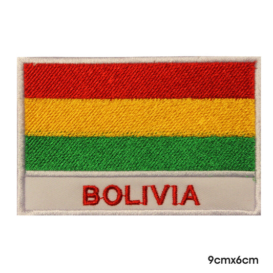 Bolivia National Flag With Name