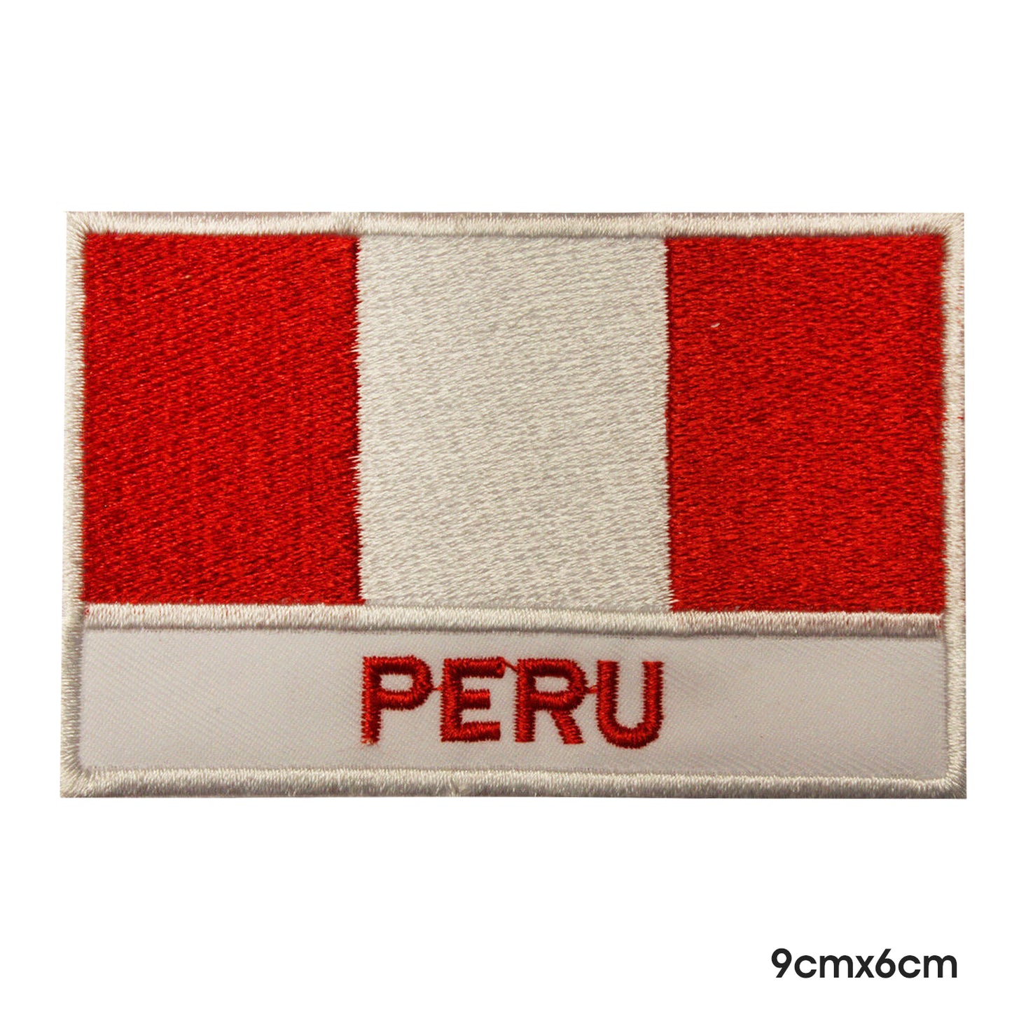 Peru National Flag With Name