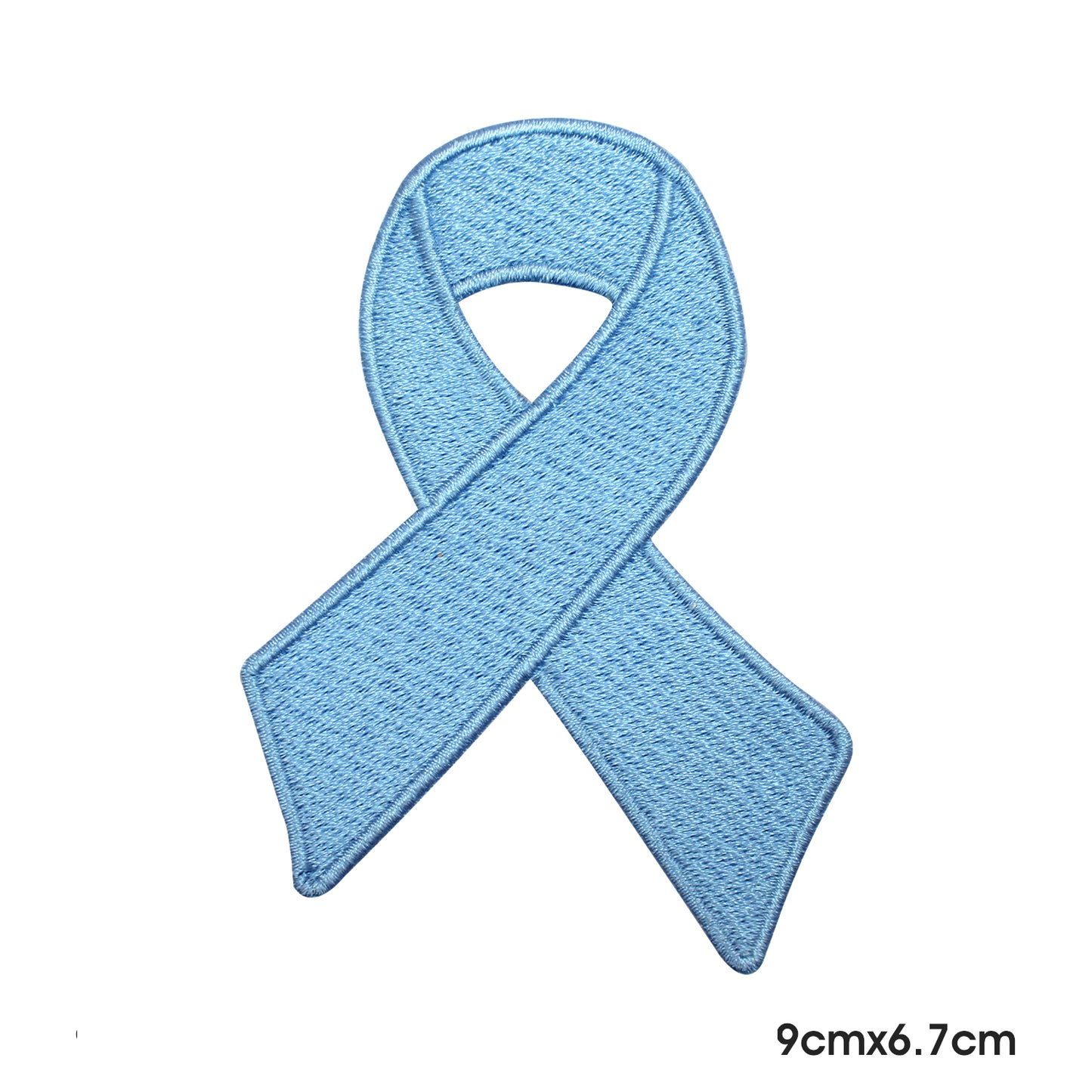 Ribbon 5 Light Blue Patch Iron on Sew on Patch Badge For Clothes.