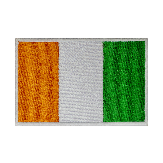 COTE D'LVOIRE Drapeau Patch Fer Sur Patch Coudre Sur Patch Brodé Patch National County Flag Patch