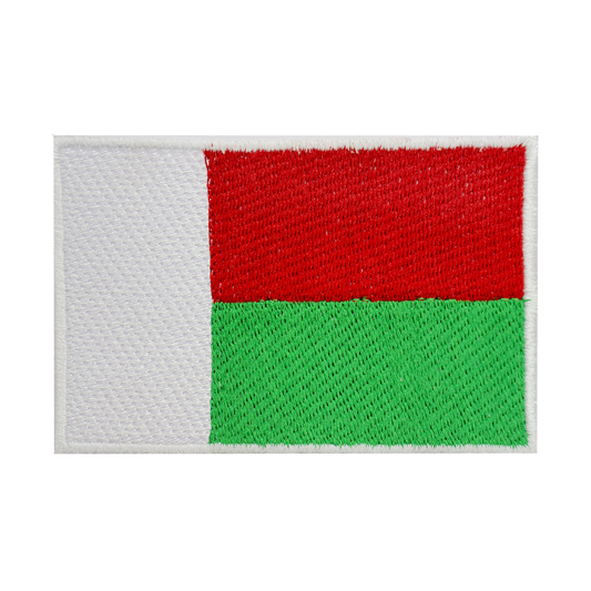 Patch drapeau de MADAGASCAR fer sur patch coudre sur patch brodé patch drapeau du comté national patch