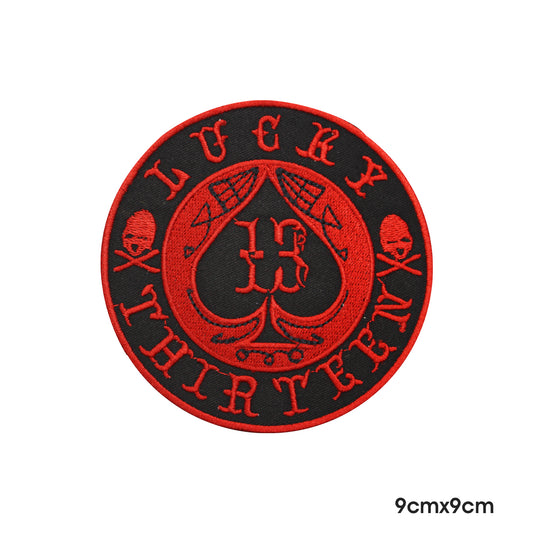 Ghost Embroidered Patch Iron/Sew On Clothes Dress Halloween Spooky Badge 8x4.5cm - Foto 4