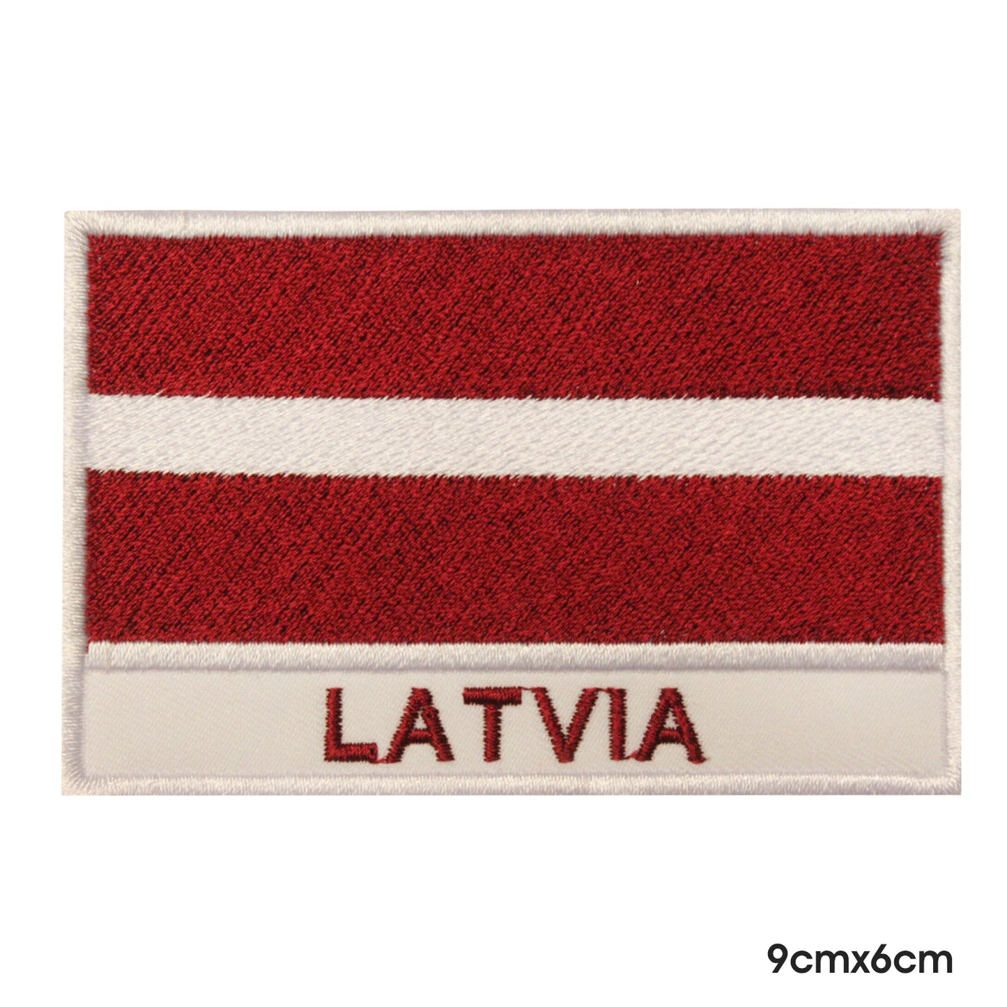 Latvia National Flag With Name