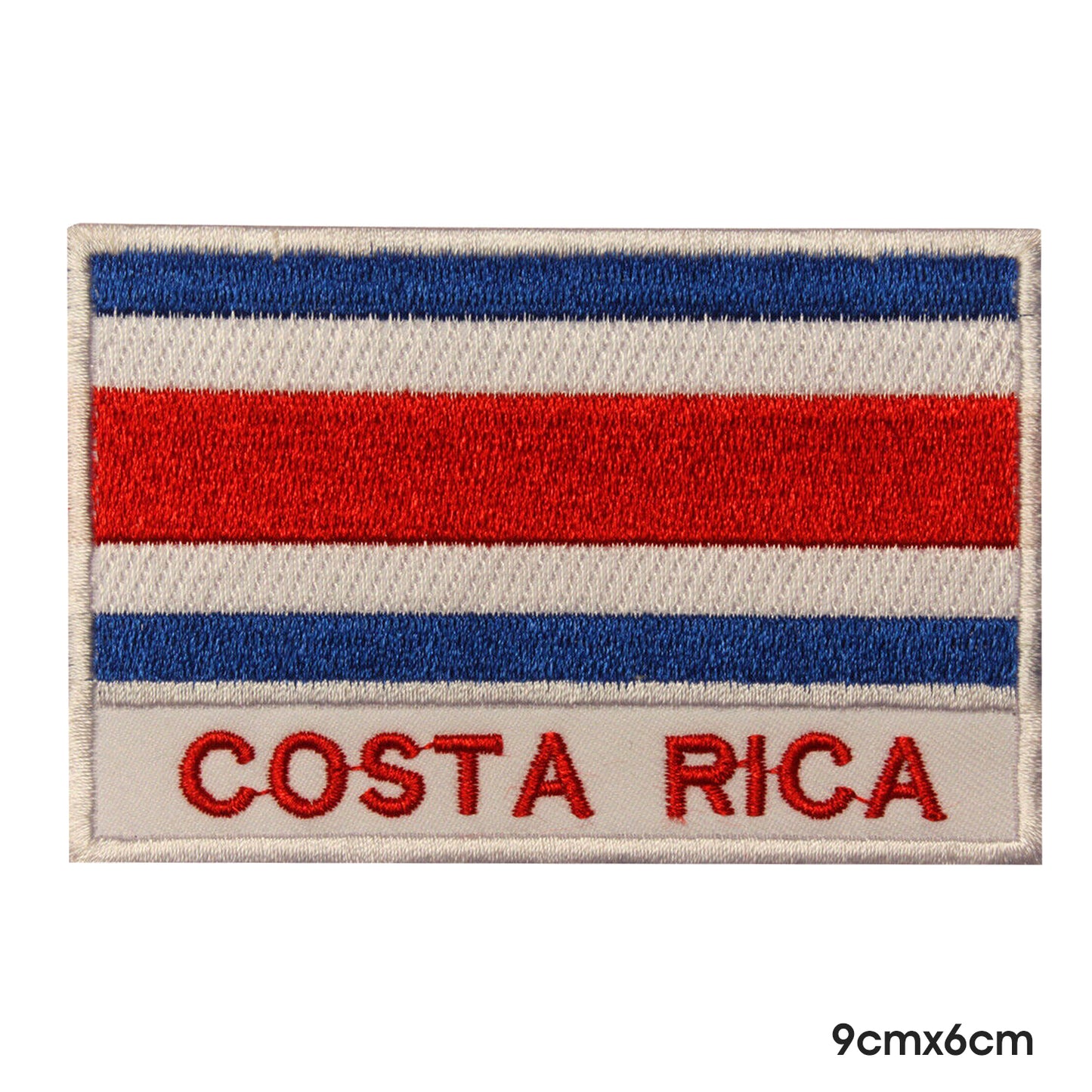 Costa Rica National Flag With Name