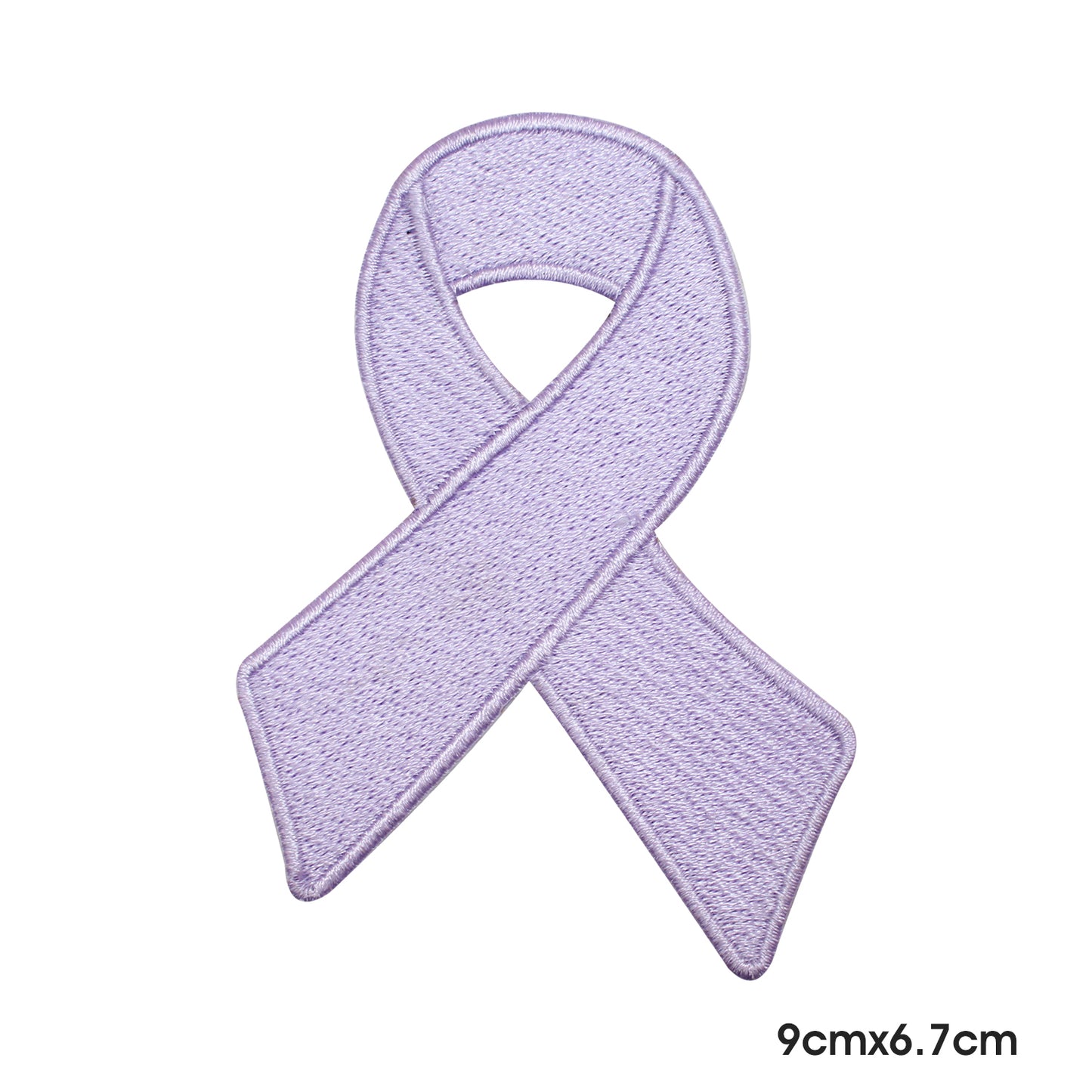 Ribbon 8 Light Purple Patch Iron on Sew on Patch Badge For Clothes.