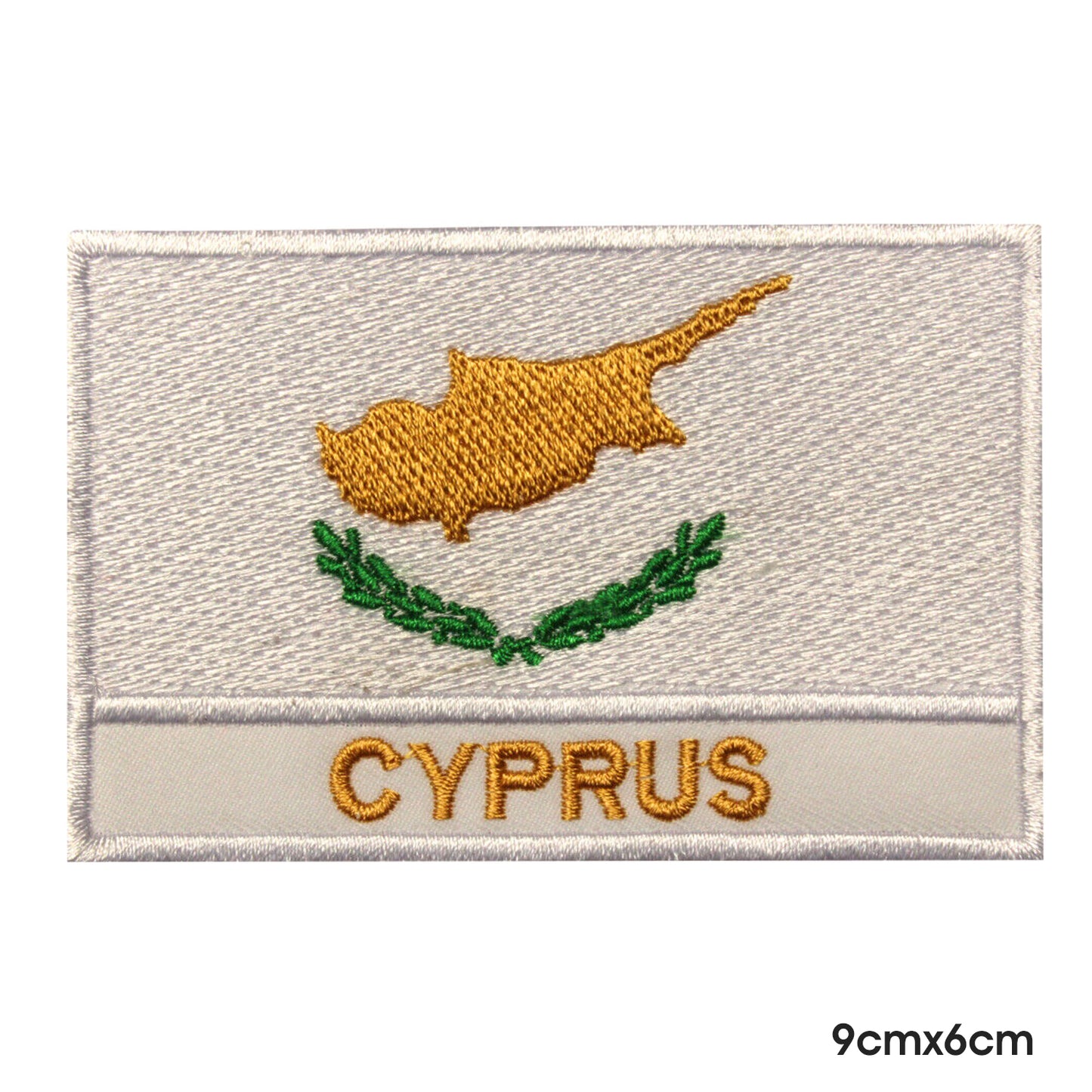 Cyprus Ireland National Flag With Name