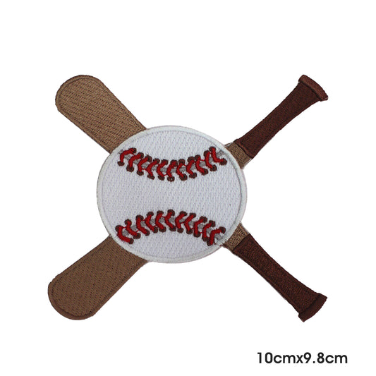 Base Ball Kit Patch Iron on Sew on Patch Badge For Clothes.