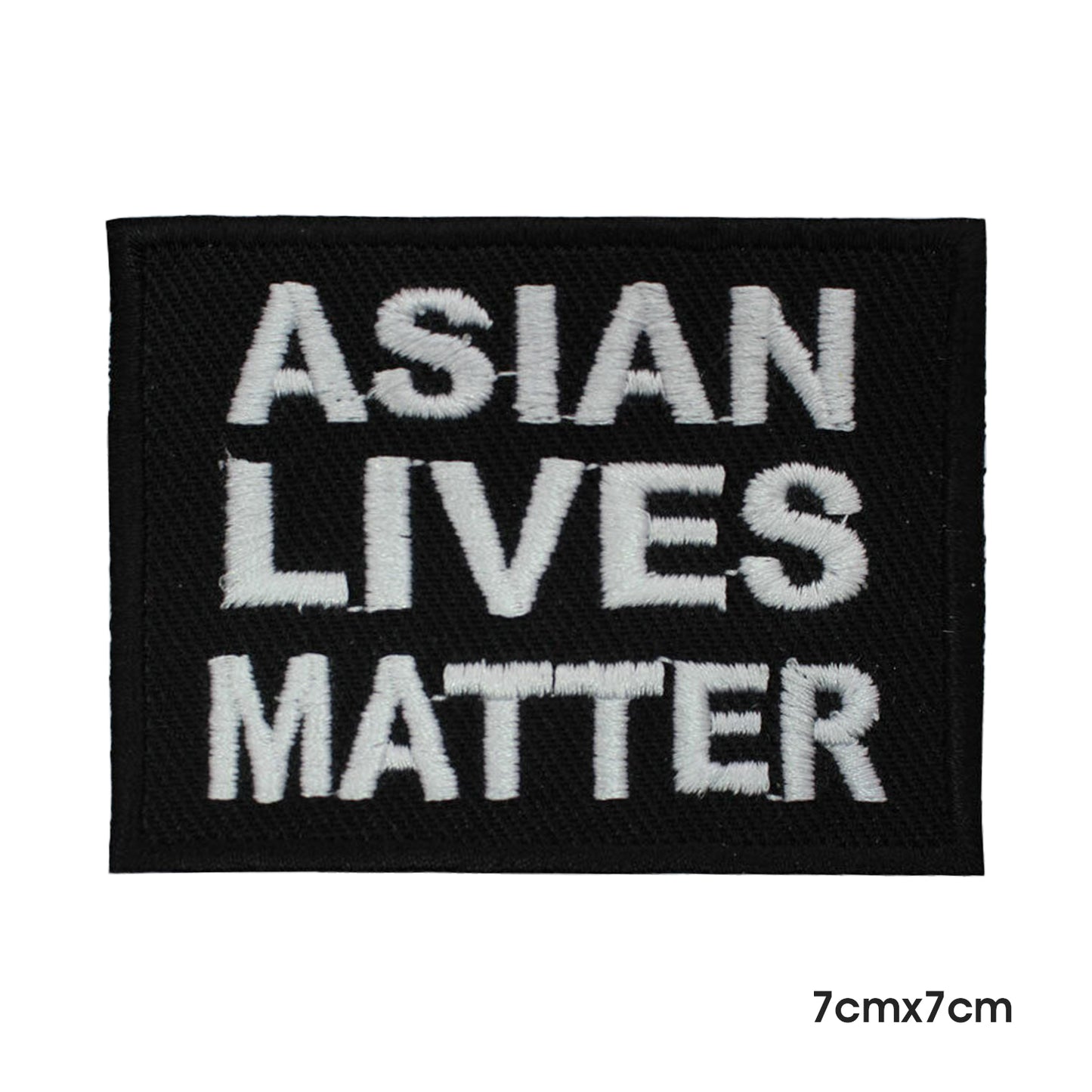 Asian Live Matter Iron On Patch Sew On Patch Embroidery Patch