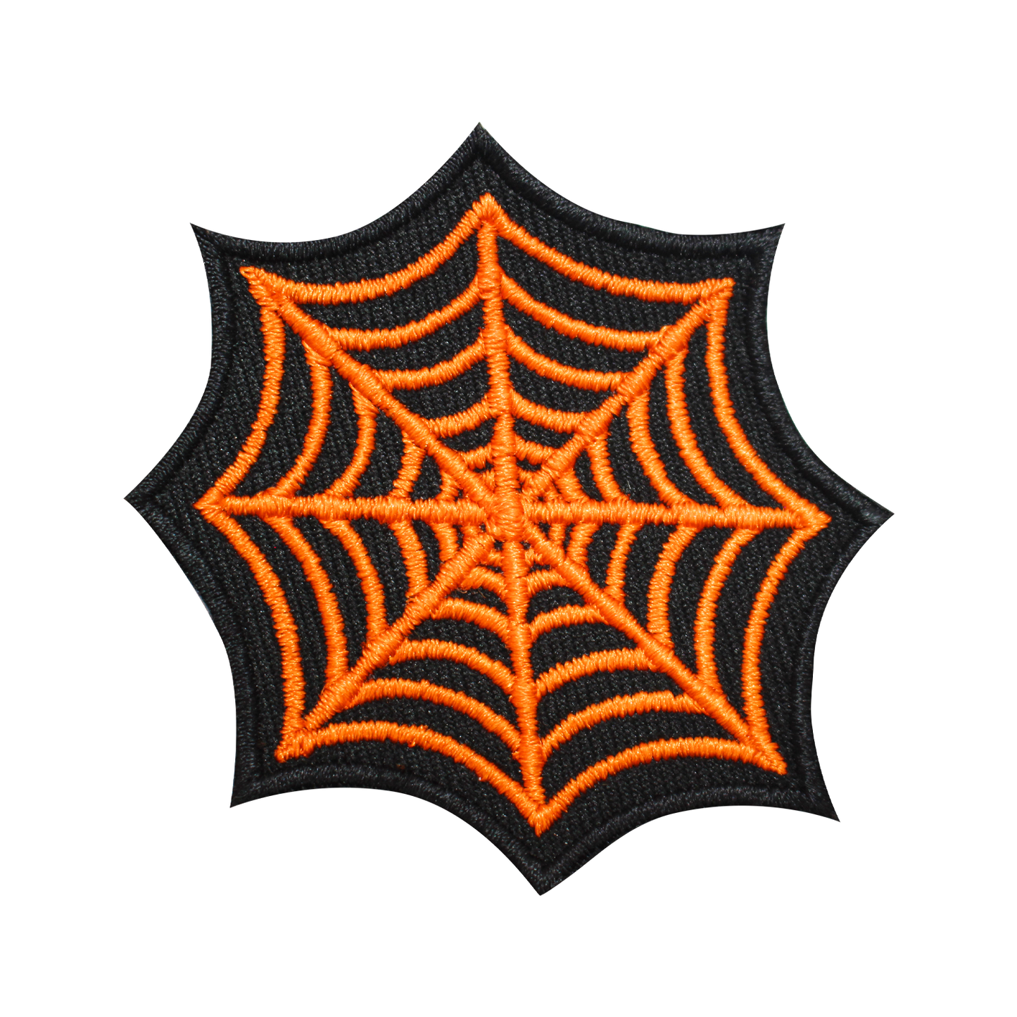 Patch Web d'Halloween à repasser à coudre sur un badge pour vêtements.