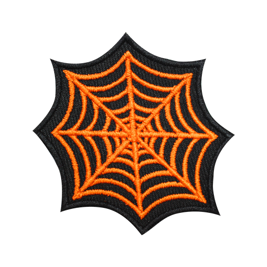 Patch Web d'Halloween à repasser à coudre sur un badge pour vêtements.