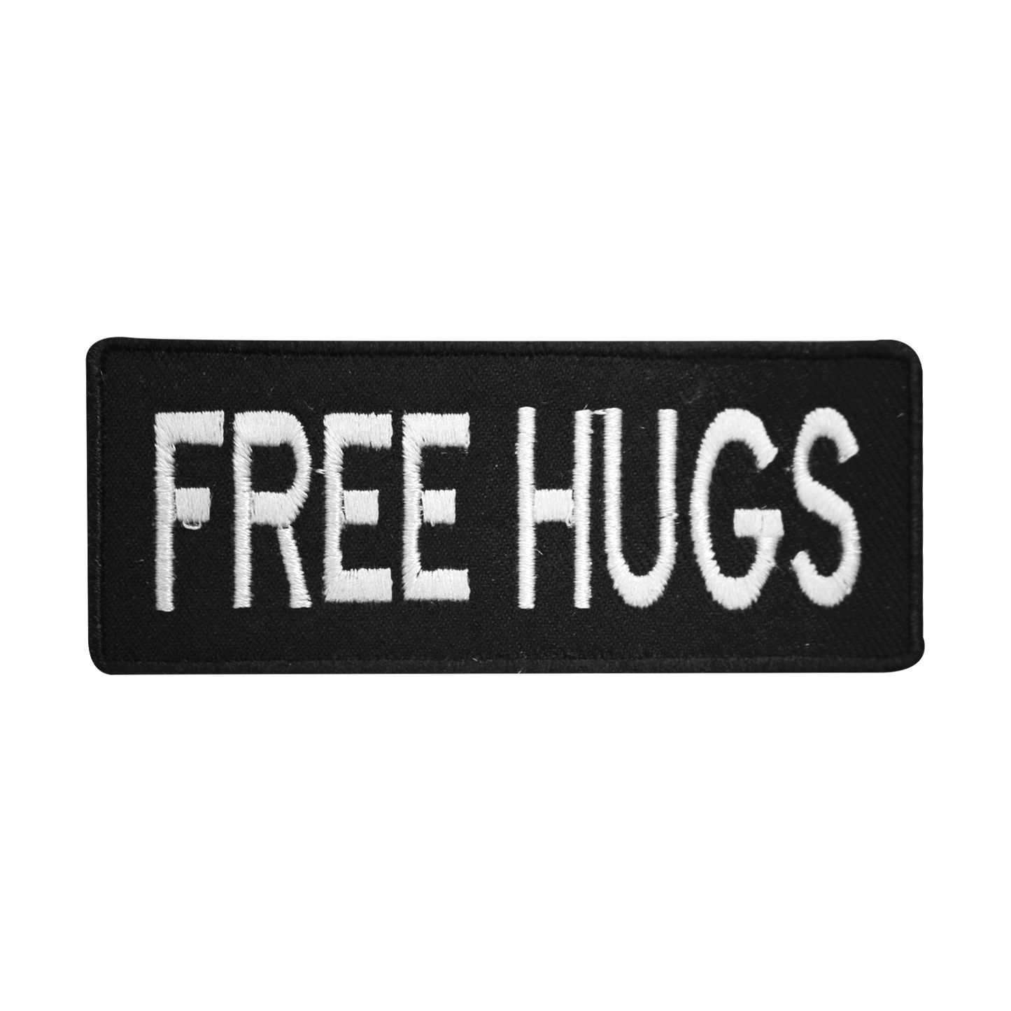 FREE HUGS Words Letters Logo Sew On Patch Badge