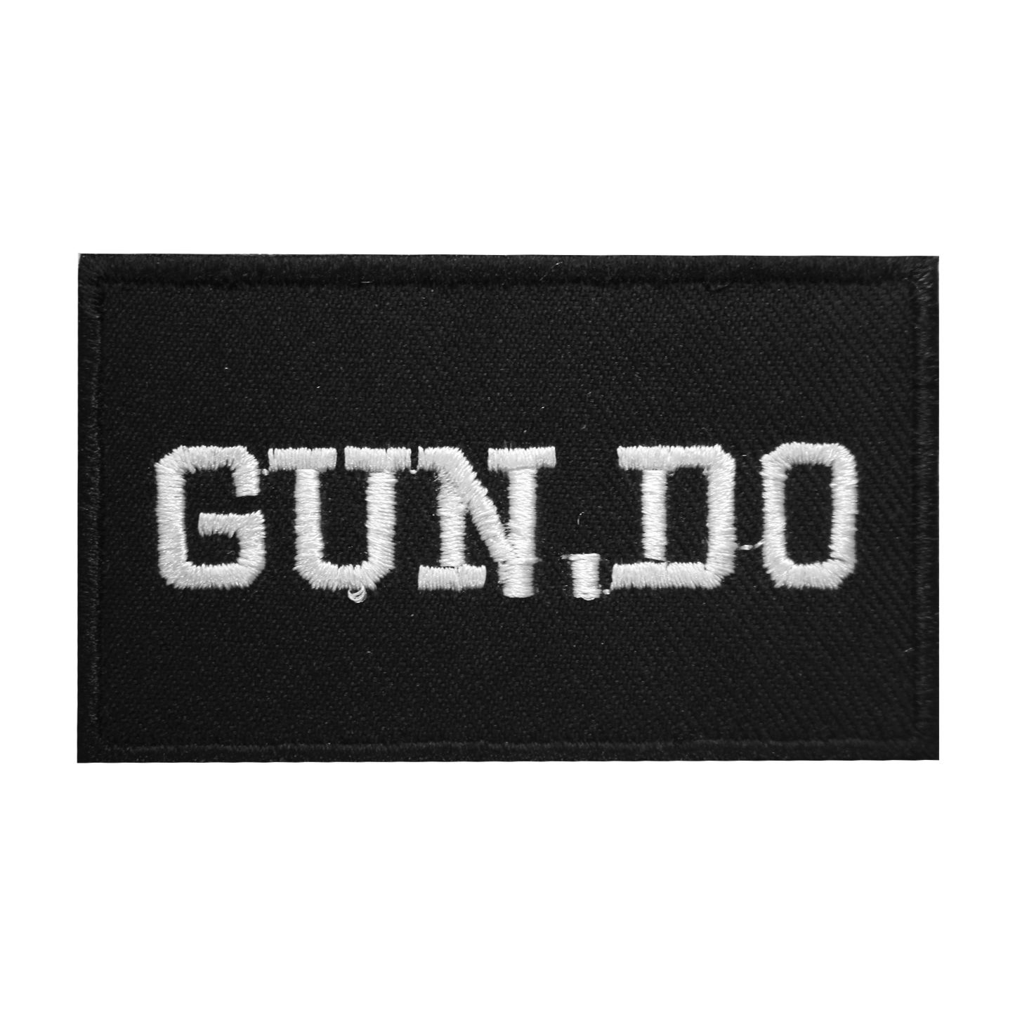 GUN,DO Words Letters Logo Sew On Patch Badge