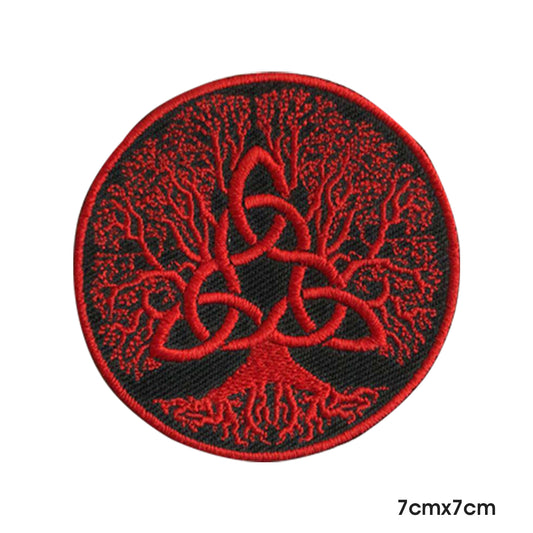 Parche de árbol de la vida con 3 parches para planchar o coser, insignia para ropa.