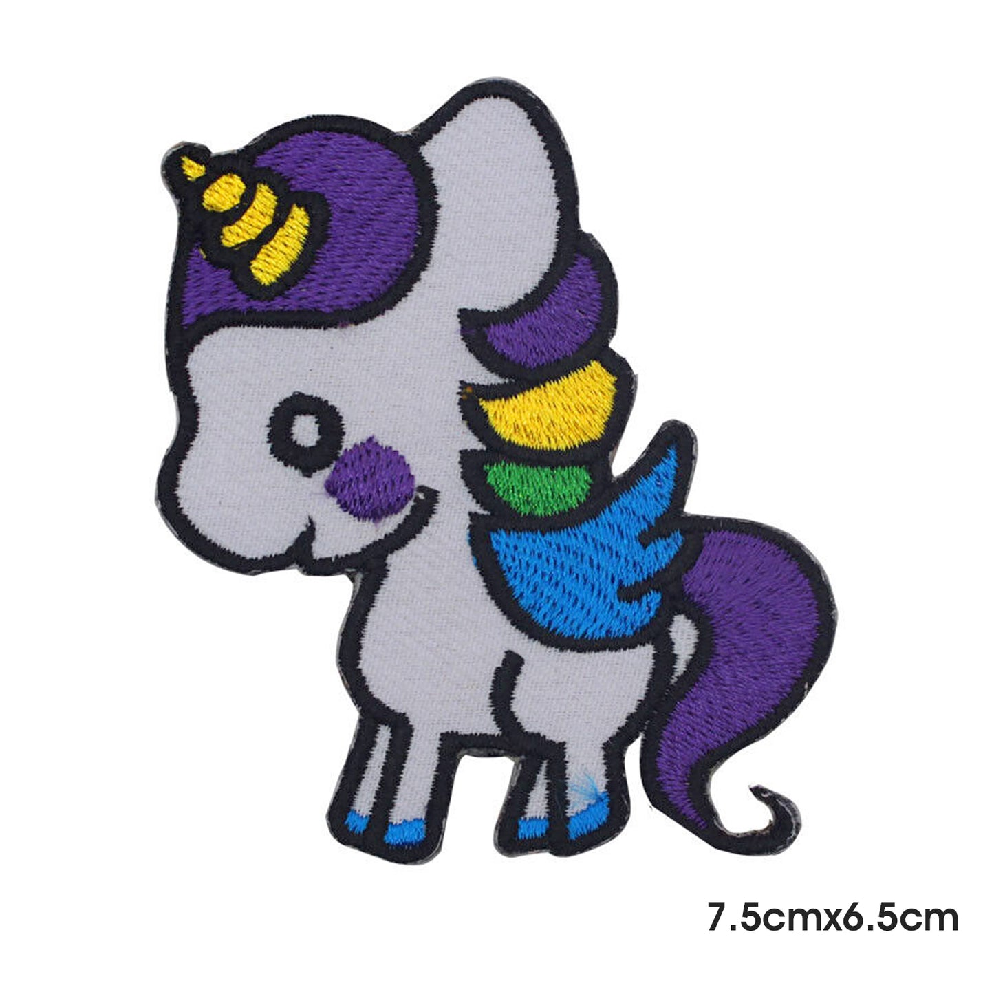 UNICORN BABY Patch Iron on Sew on Patch Badge For Clothes.