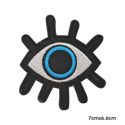 Evil Eye Disney Patch Iron on Sew on Patch Badge For Clothes.