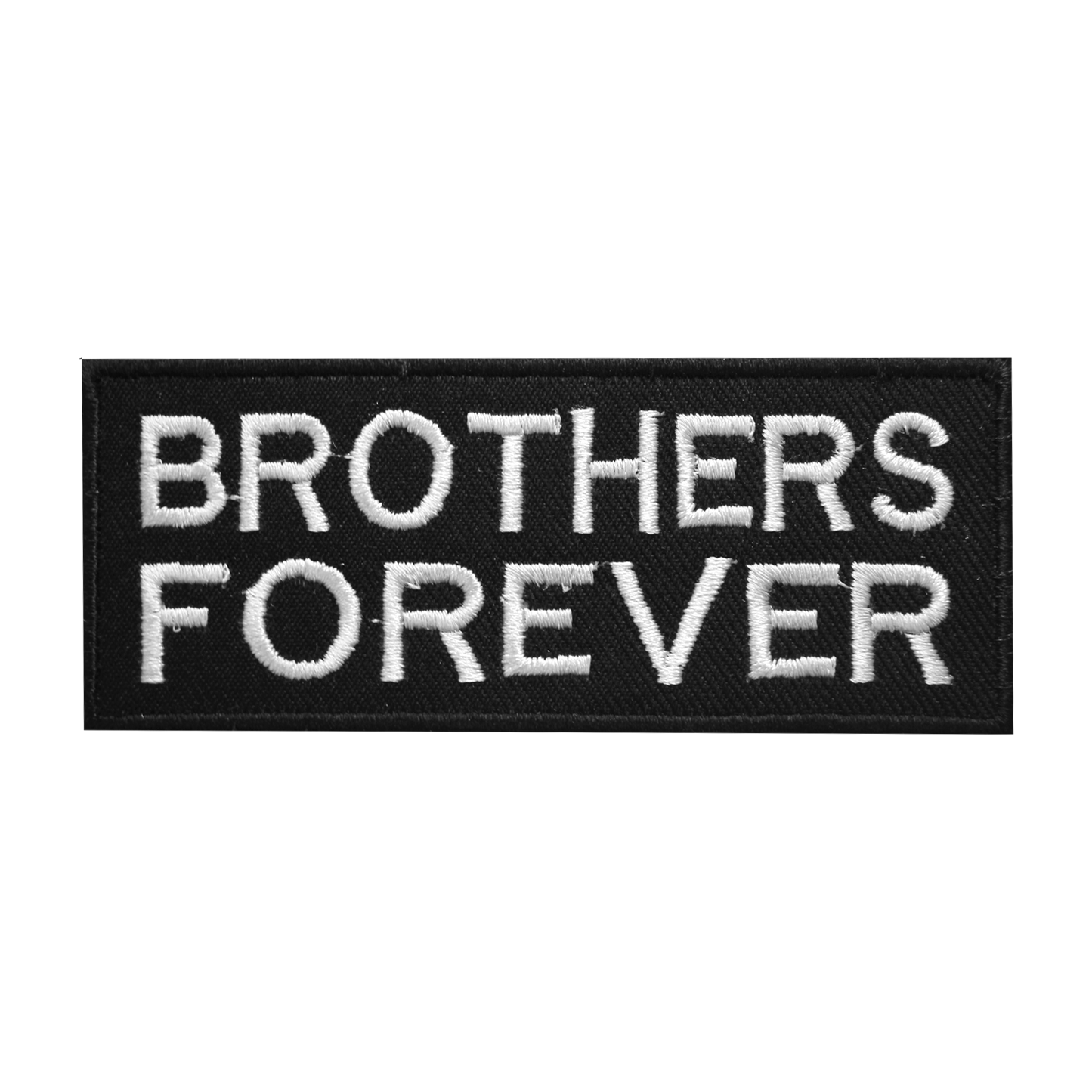 BROTHERS FOREVER Palabras Letras Logo Coser en parche Insignia