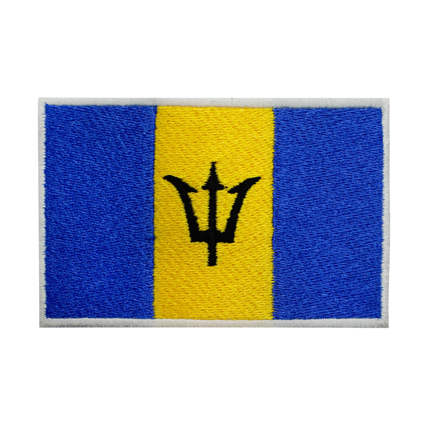 Patch drapeau de la BARBADE fer sur patch coudre sur patch brodé patch drapeau national du comté patch