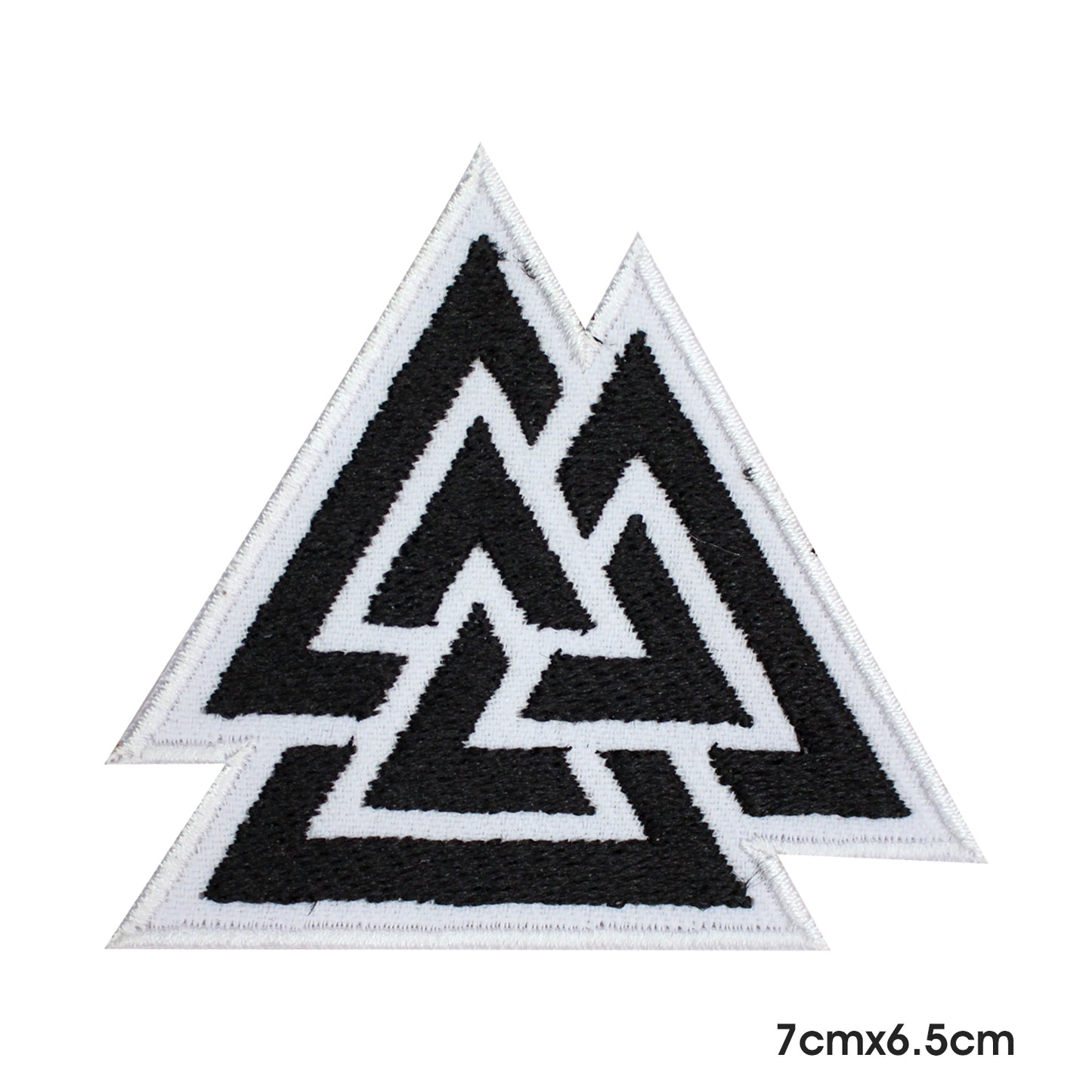 Val Knut Triangles Viking Patch fer à coudre sur patch badge pour vêtements.