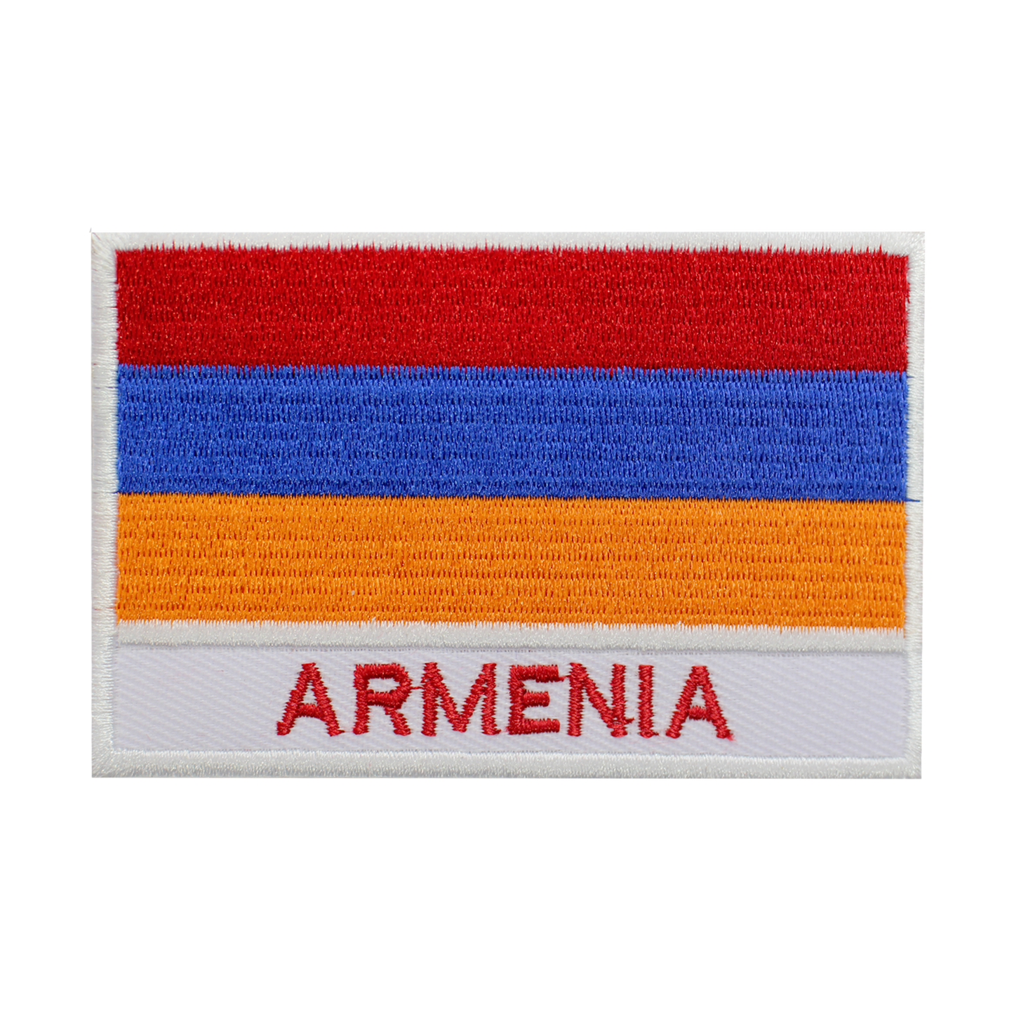 Parche de bandera de ARMENIA para planchar, parche para coser, parche bordado, parche de bandera del condado nacional