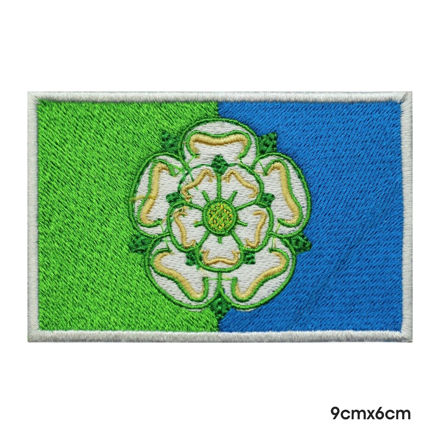 EAST RIDING County Flag Patch thermocollant à coudre sur patch pour vêtements.