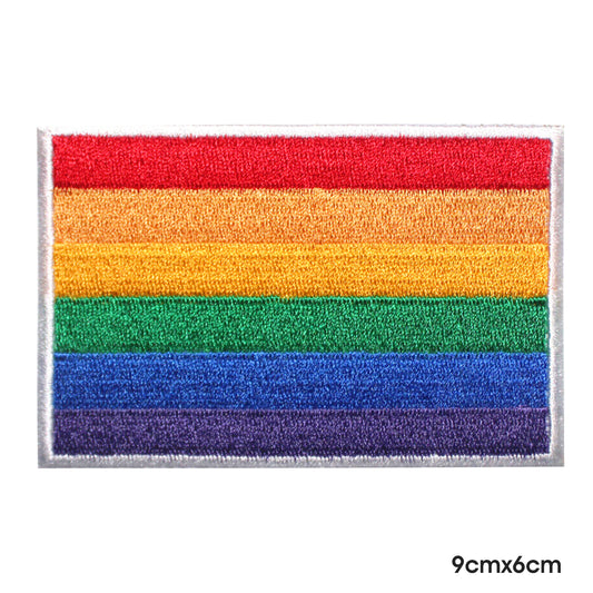 Parche de bandera de la comunidad LGBTQ Parche para planchar Parche para coser