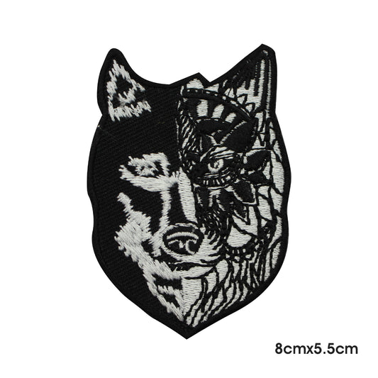 Wolf Patch Iron on Coudre sur Patch Badge Pour Vêtements.