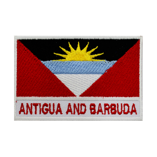 Patch drapeau d'Antigua-et-Barbuda à repasser sur patch cousu sur patch brodé patch drapeau national du comté