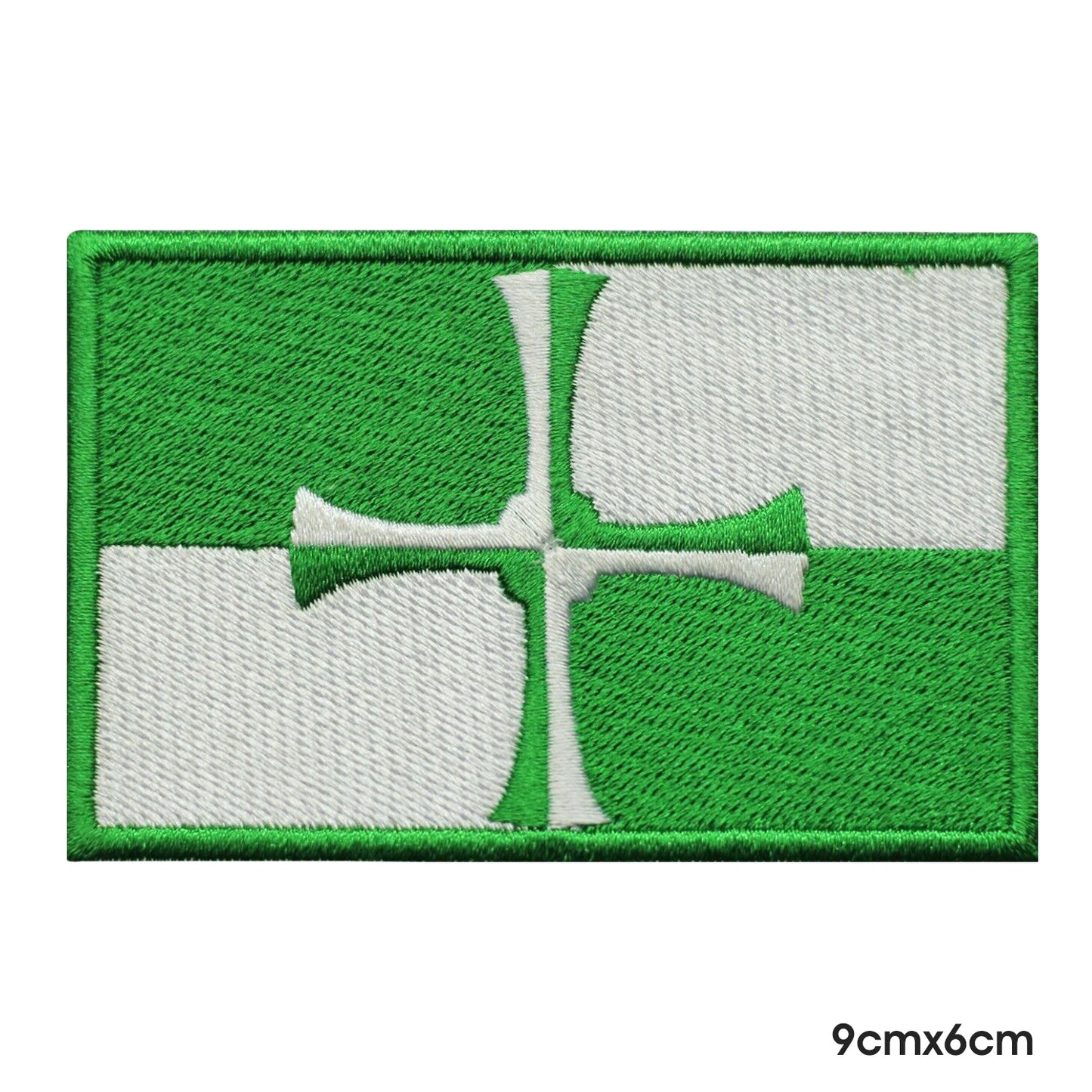 KIRKCUDBRIGHTSHIRE County Flag Patch Iron on Sew on Patch Badge For Clothes.