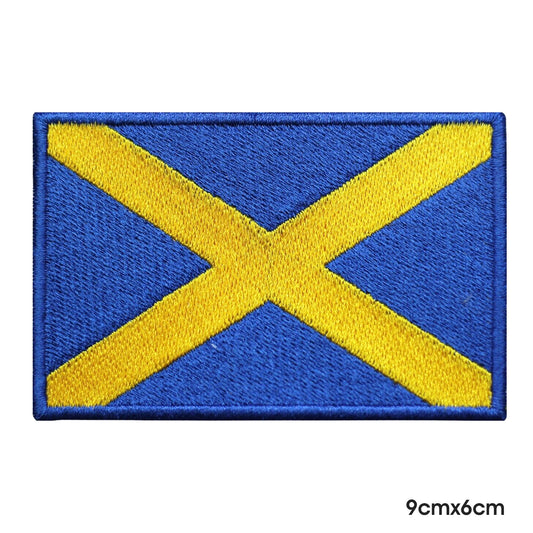 Patch drapeau du comté de MERCIA à repasser à coudre sur un badge pour vêtements.