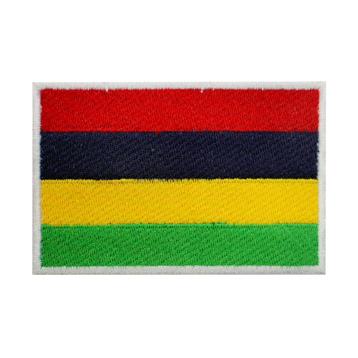 MAURITIUS Flag Patch Iron On Patch Sew On Patch Embroidered Patch National County Flag Patch