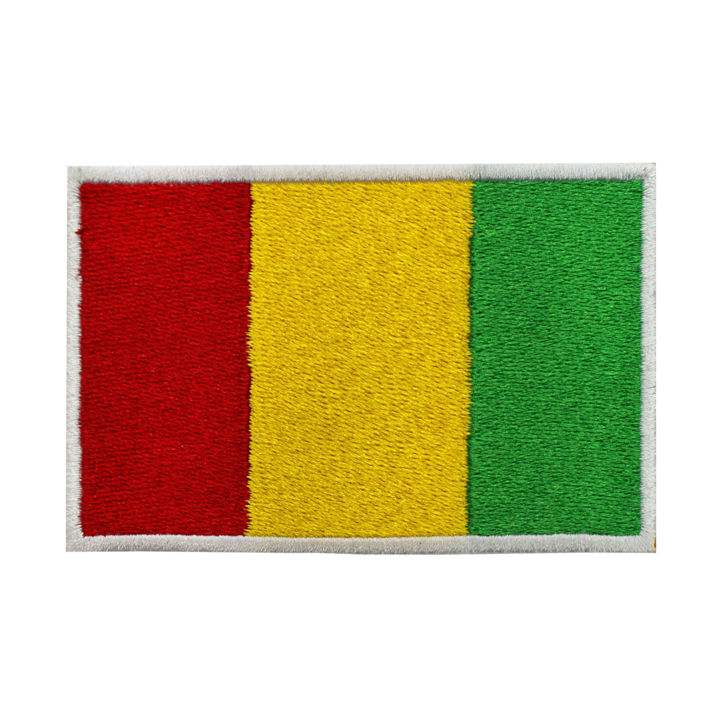 Parche de bandera de GUINEA para planchar, parche para coser, parche bordado, parche de bandera del condado nacional