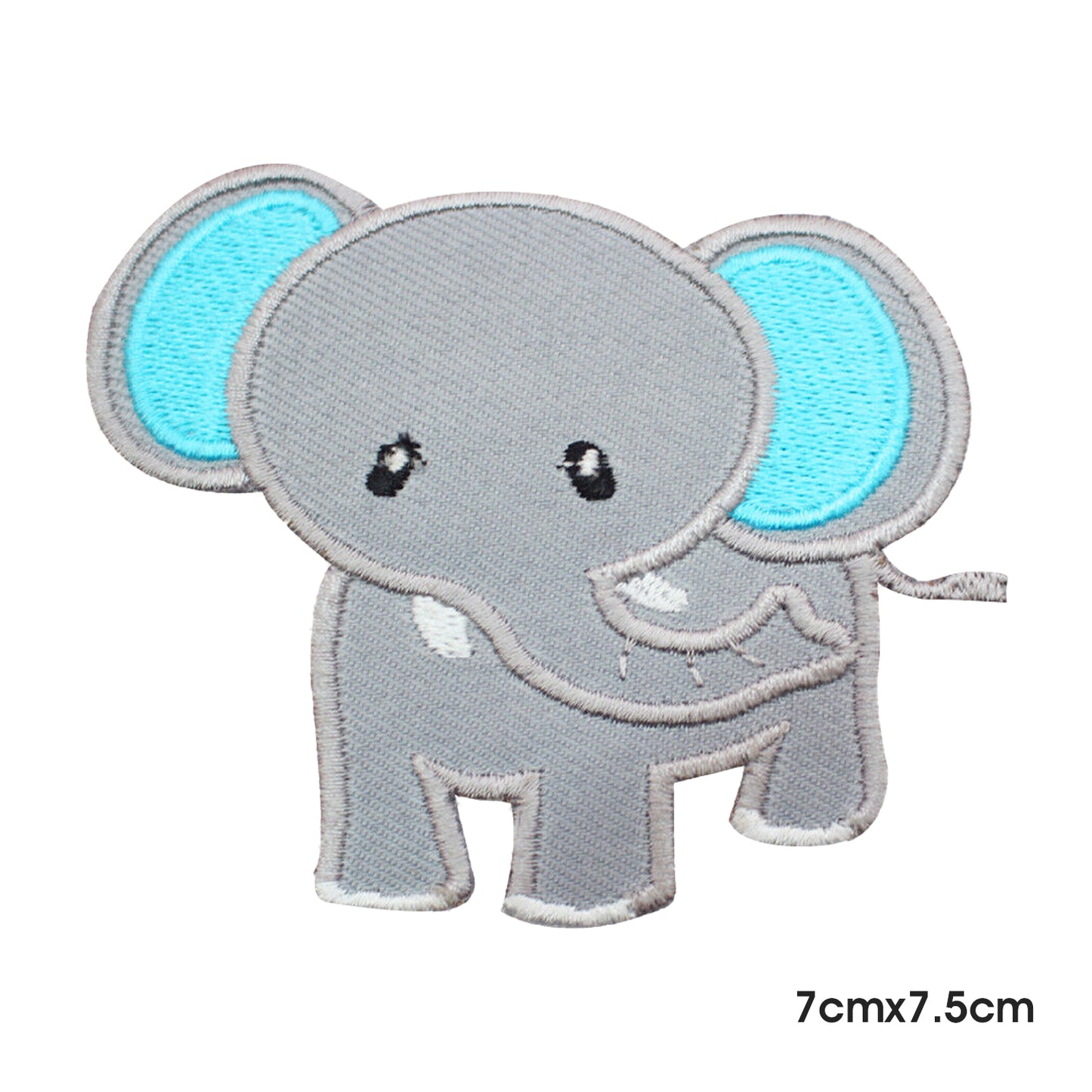 Baby Elephant Pink Patch Iron on Sew on Patch Badge For Clothes.