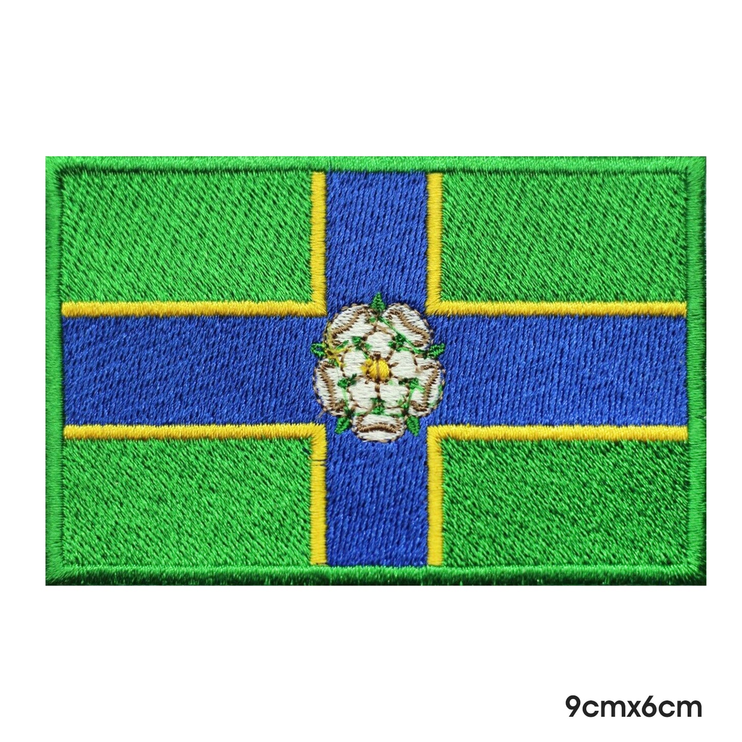 NORTH RIDING County Flag Patch Iron on Sew on Patch Badge For Clothes.