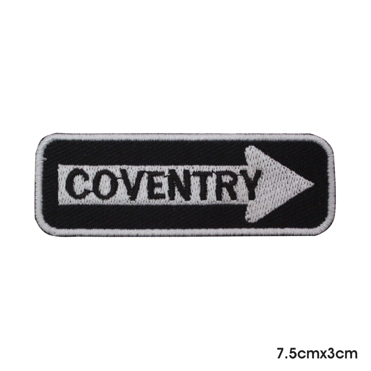 Parche COVENTRY para planchar y coser, insignia para ropa.