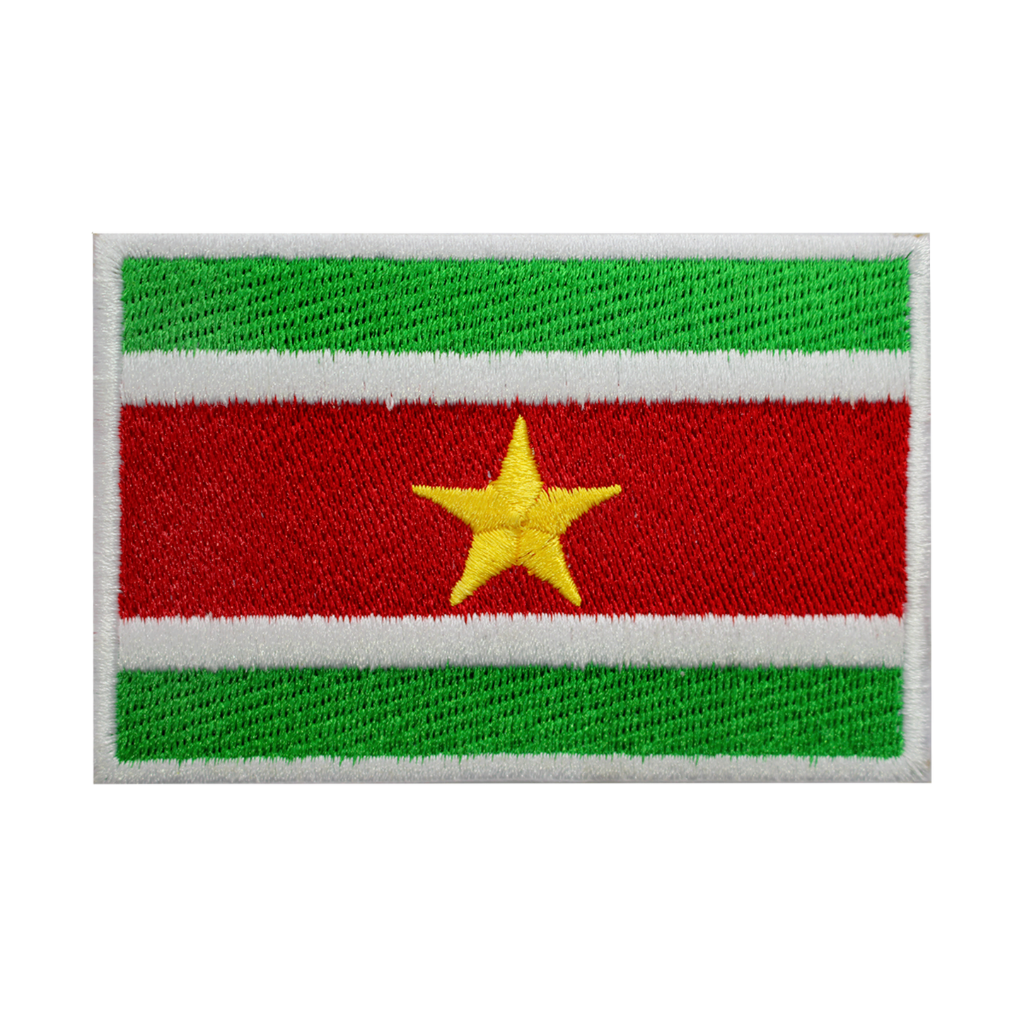 SURINAME Drapeau Patch Fer Sur Patch Coudre Sur Patch Brodé Patch National County Flag Patch