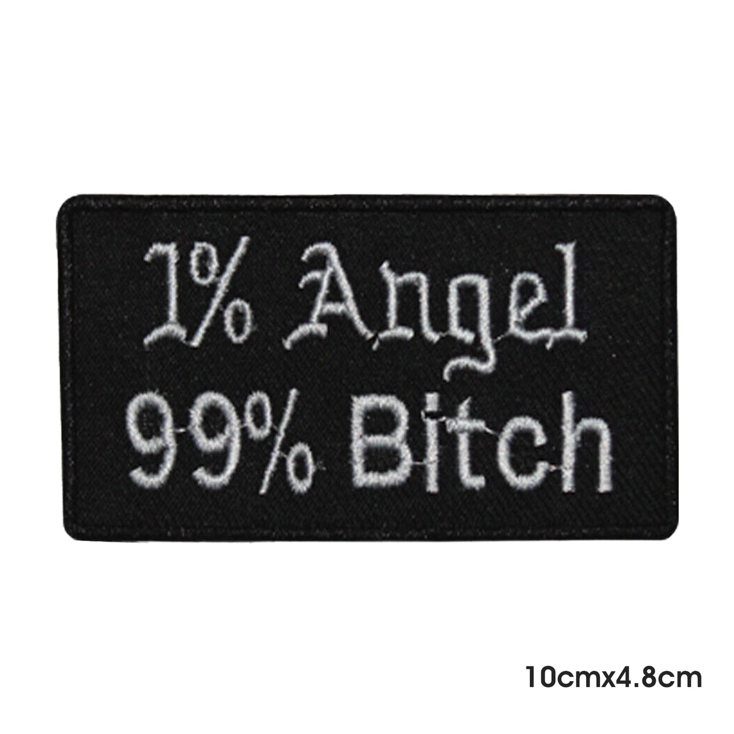 1% Angel 99% Bitch Bikers Slogan logo