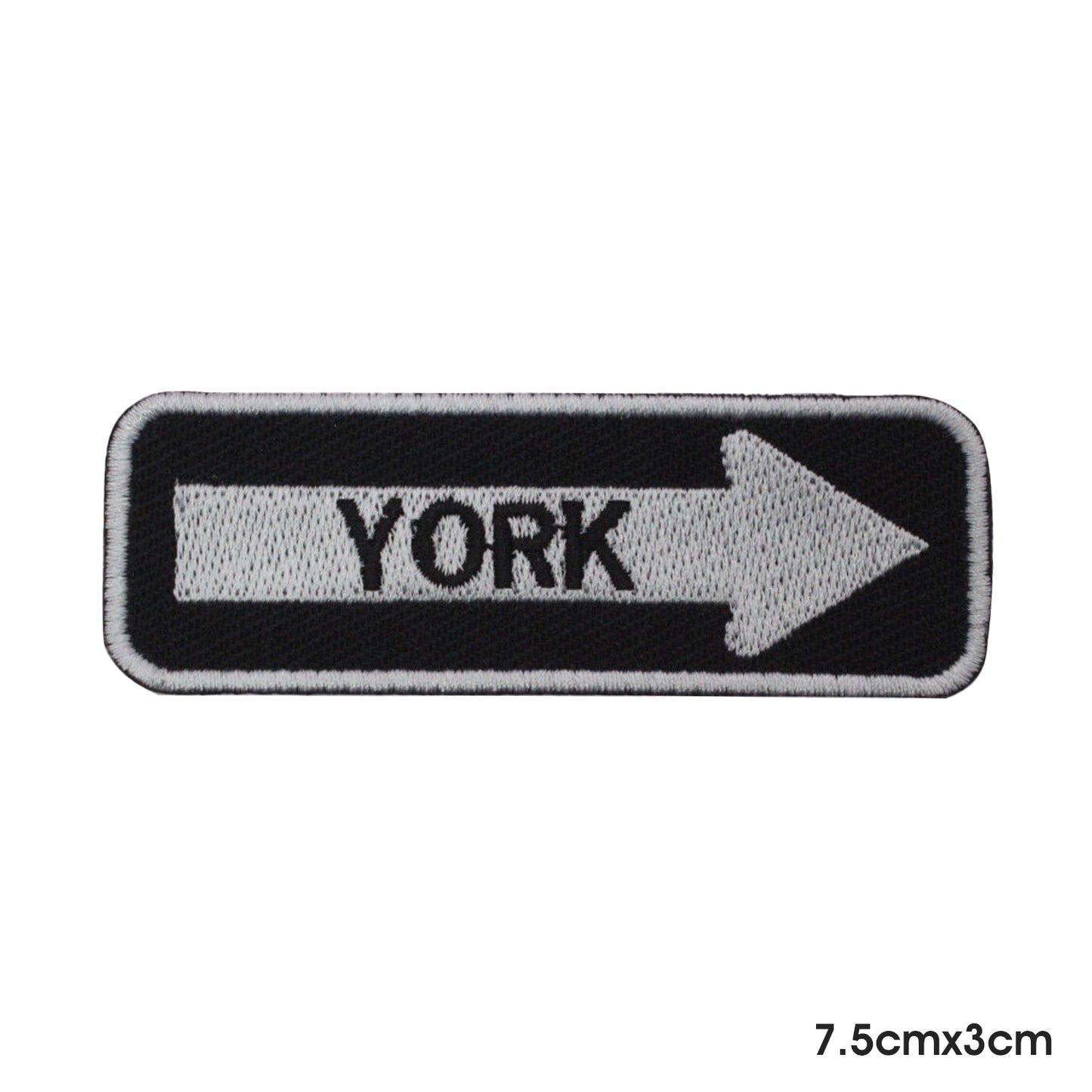 YORK Patch thermocollant à coudre sur patch pour vêtements.