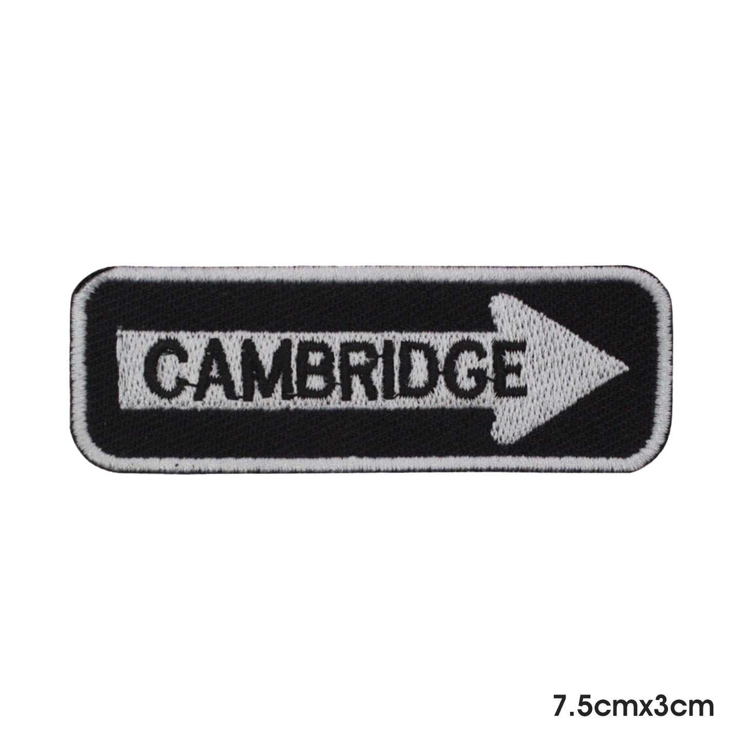 CAMBRIDGE PATCH Iron on Sew on Patch Badge For Clothes.