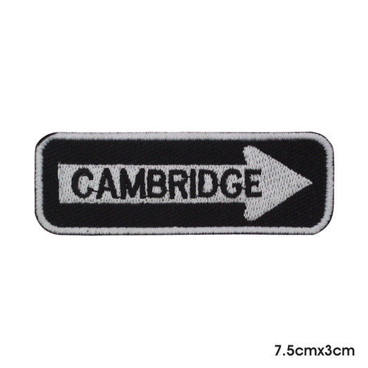 CAMBRIDGE PATCH Fer à Coudre sur Patch Badge Pour Vêtements.