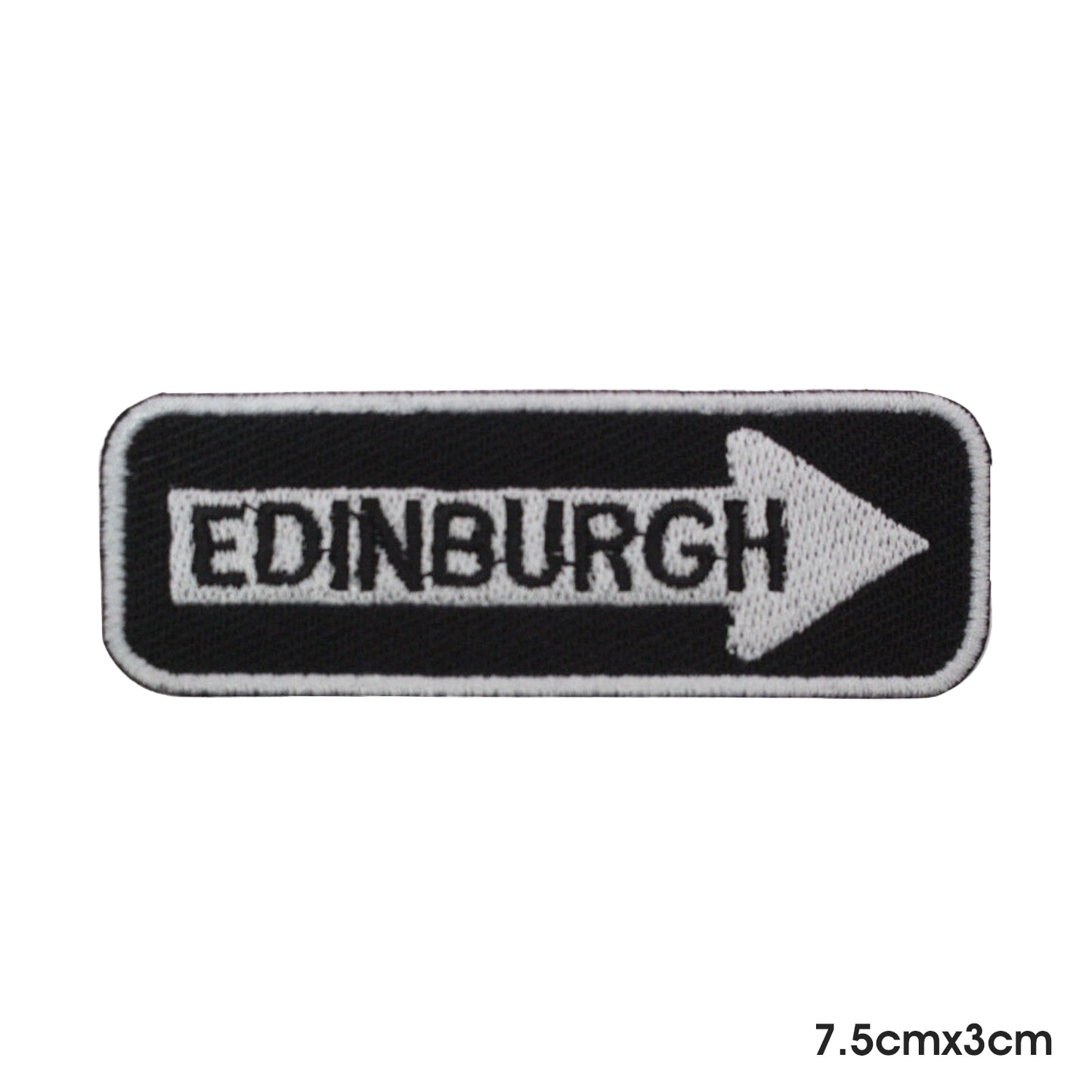 ÉDIMBOURG Patch thermocollant à coudre sur patch pour vêtements.