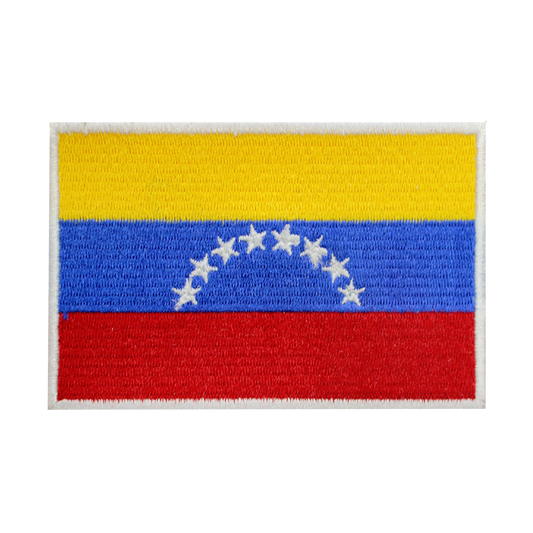 Parche de la bandera de VENEZUELA para planchar, coser en parche bordado, parche de la bandera del condado nacional