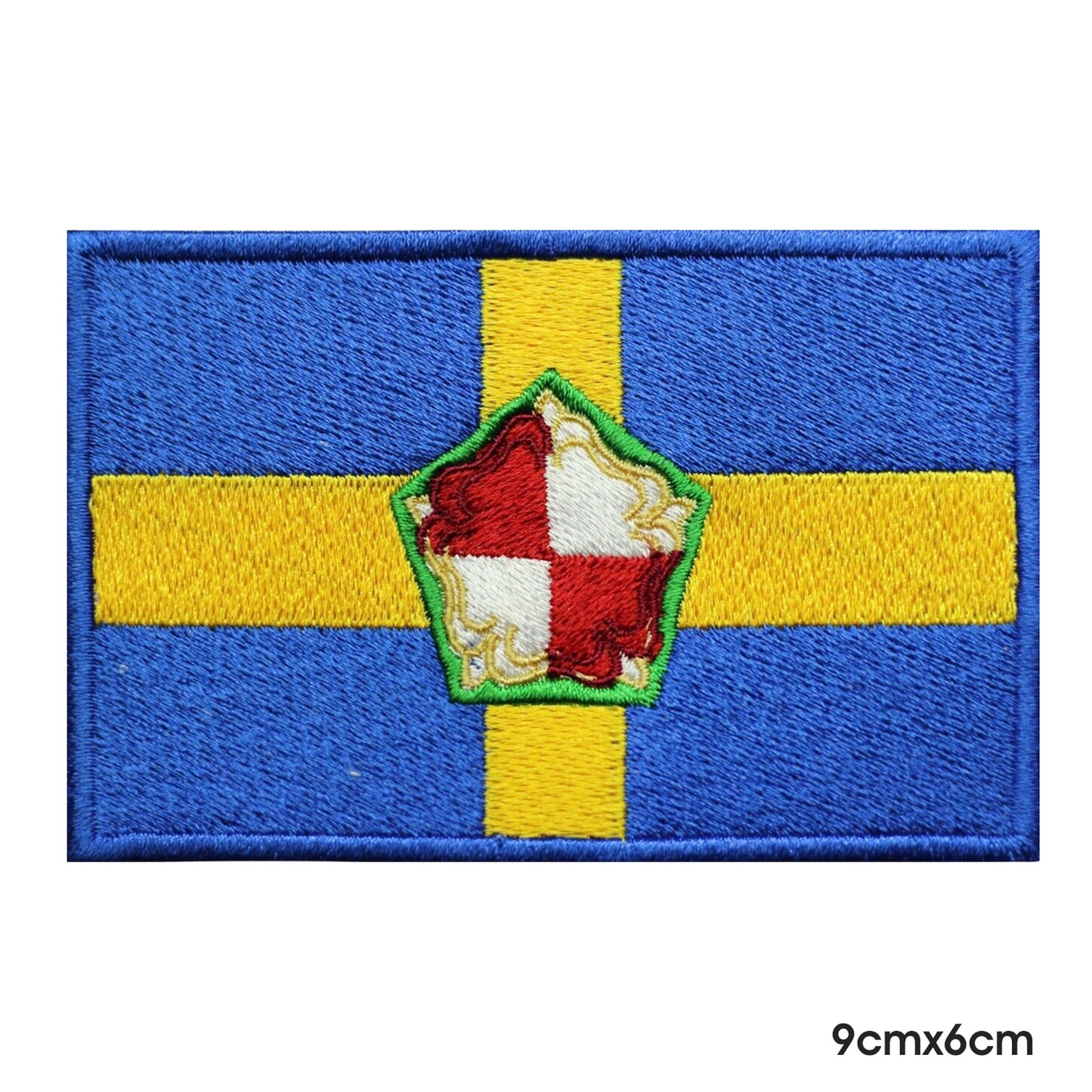 PEMBROKESHIRE County Flag Patch Iron on Sew on Patch Badge For Clothes.