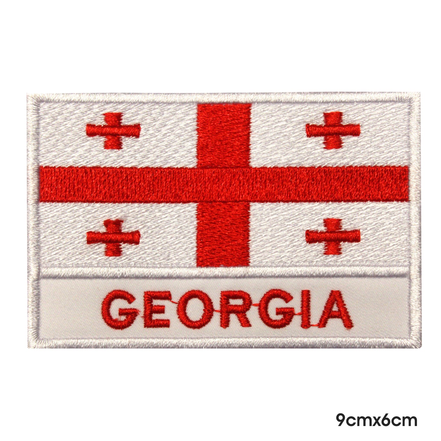 Georgia National Flag With Name