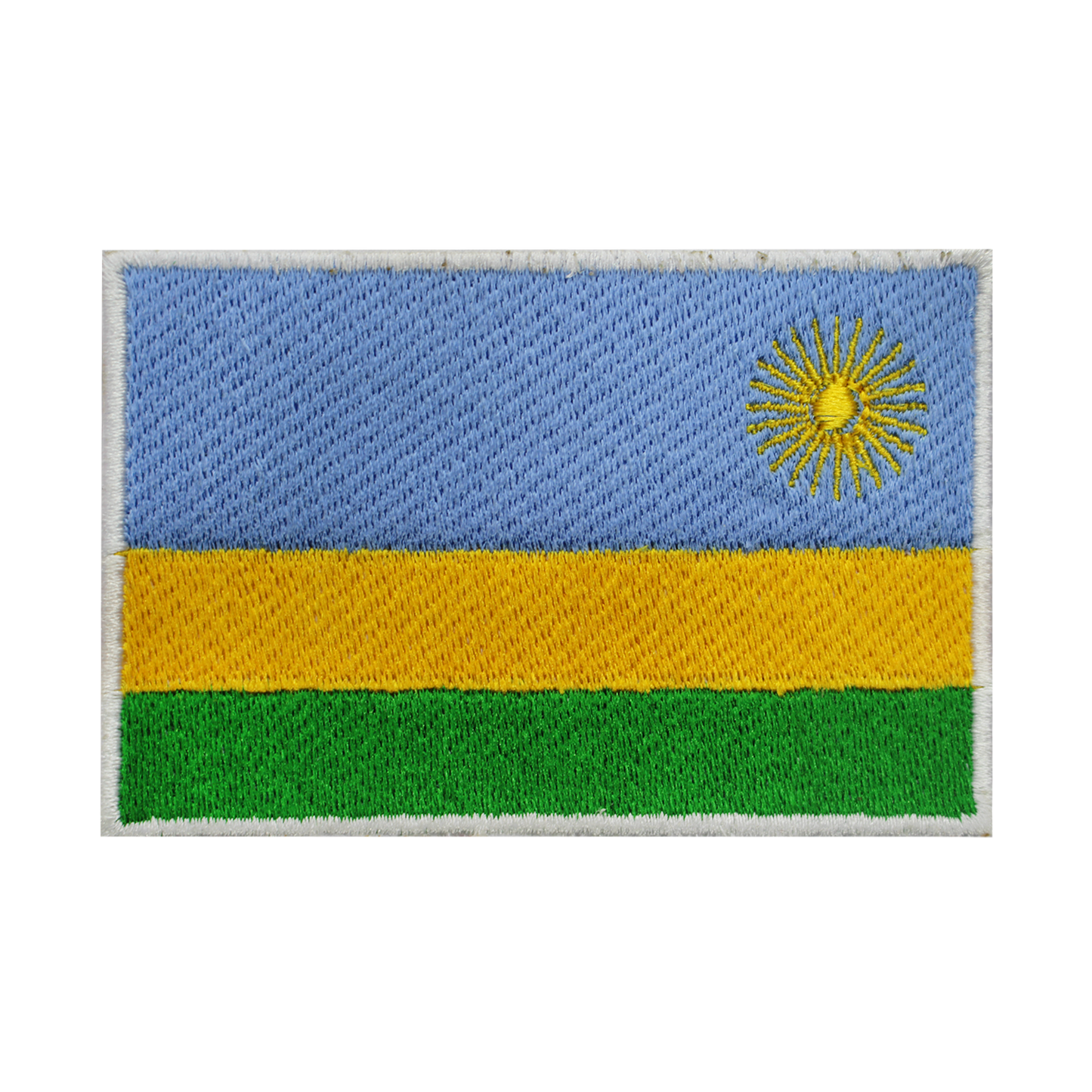 Patch drapeau du RWANDA fer sur patch coudre sur patch brodé patch drapeau du comté national patch