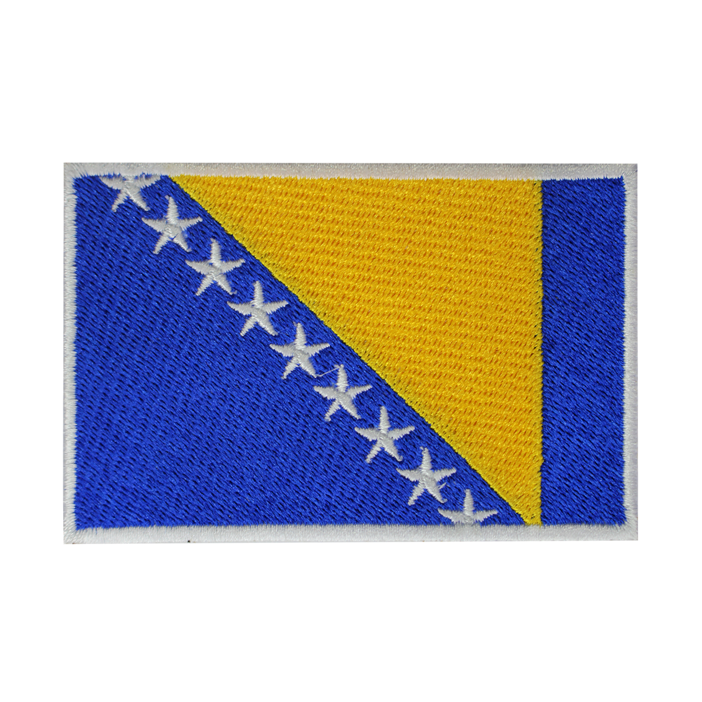 BOSNIE-HERZÉGOVINE Drapeau Patch Fer Sur Patch Coudre Sur Patch Brodé Patch National County Flag Patch