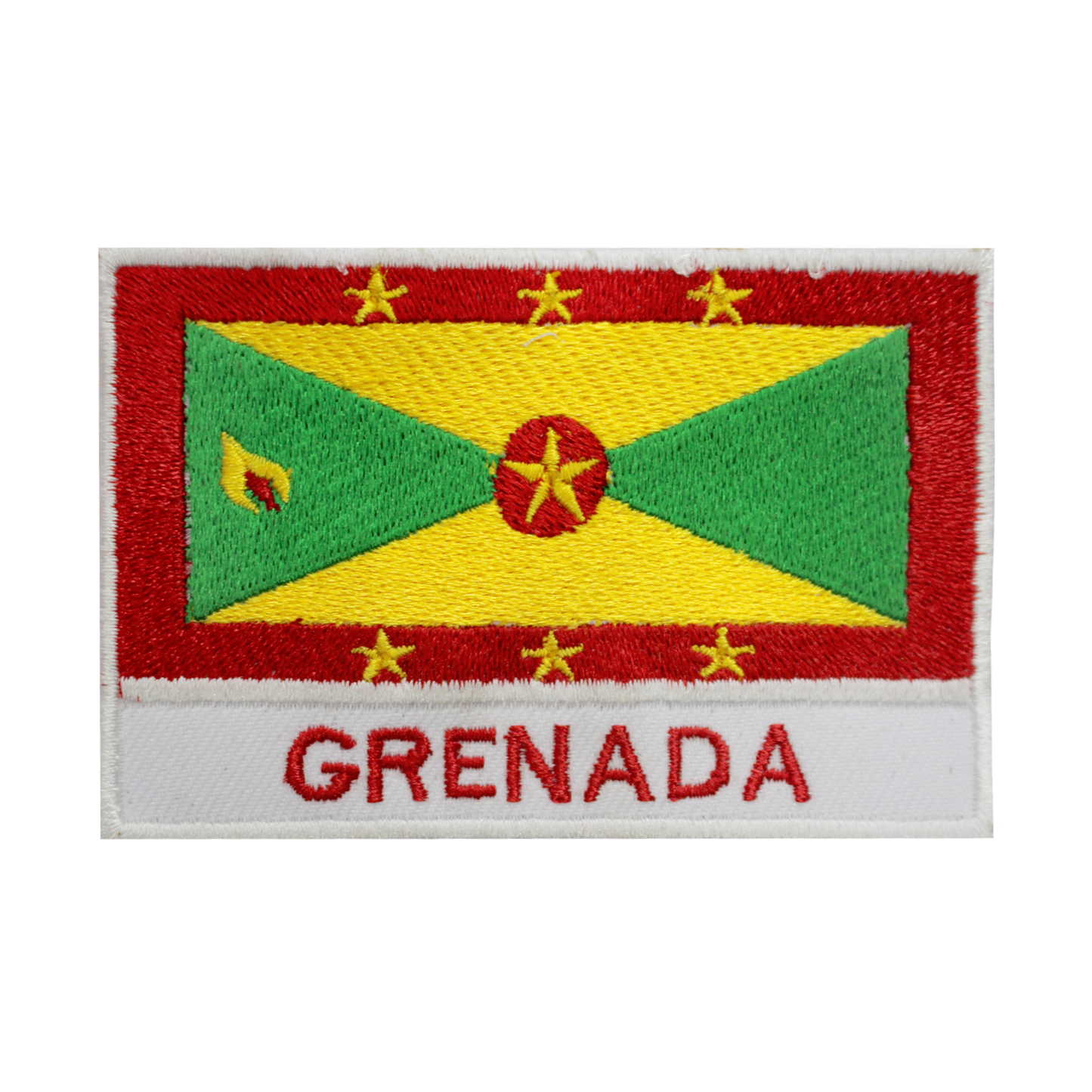 GRENADE Drapeau Patch Fer Sur Patch Coudre Sur Patch Brodé Patch National County Flag Patch