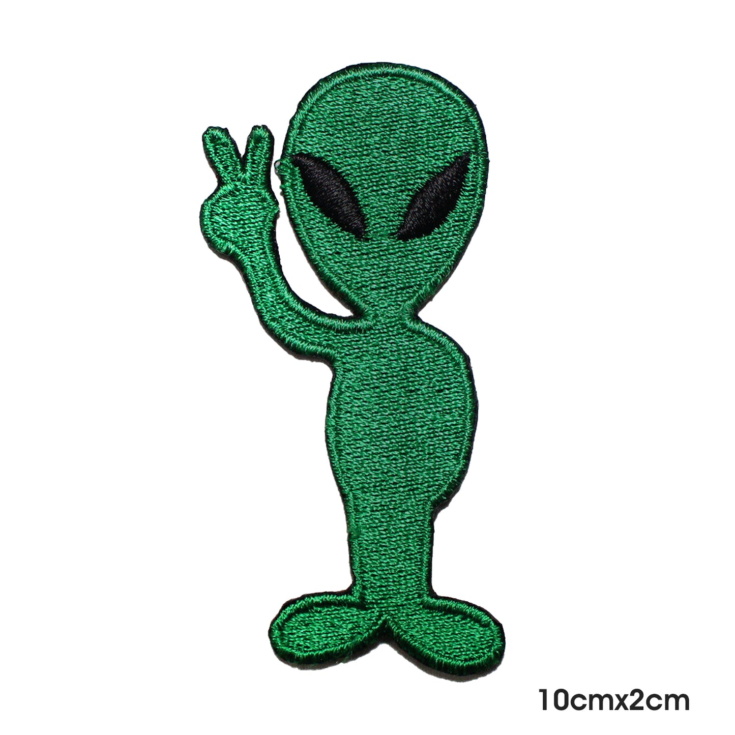 Alien Peace Logo Patch Iron on Sew on Patch Badge For Clothes.